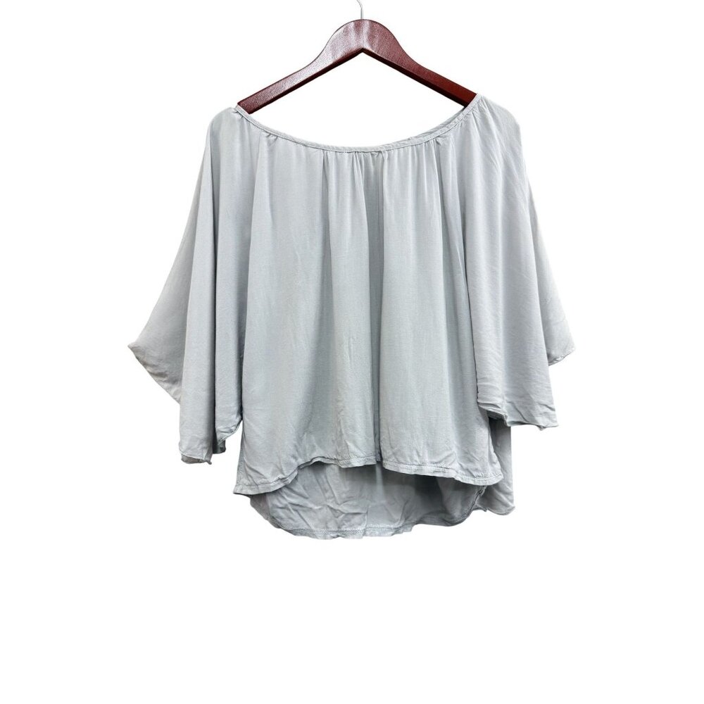 Audrey 3 1 Bat Wing Boho Rayon Top Medium